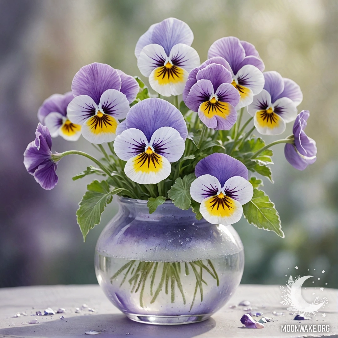 A calm dandelion in a basket, surrounded by fog and sunlight.