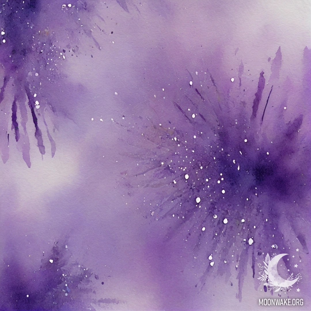 A tranquil bouquet of red delphiniums under the night sky.