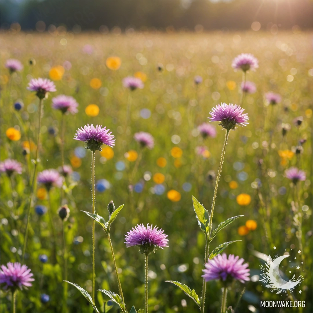 Close-up view of colorful flowers with blurred background.
