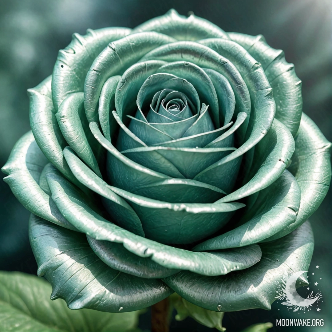 Metal Rose Art A beautiful rose crafted from metal, showcasing intricate details.
