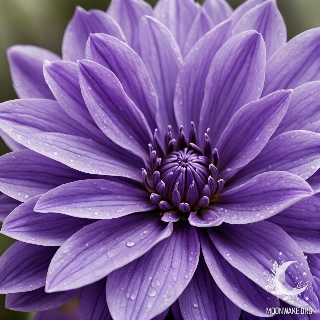 A delicate flower formed from mist, with petals made of fog.