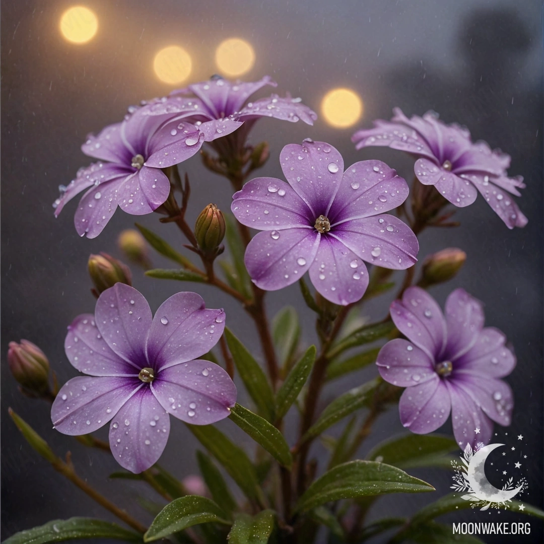 Romantic Lime Lobelia Background A vibrant impressionist background featuring lime-colored lobelia flowers.